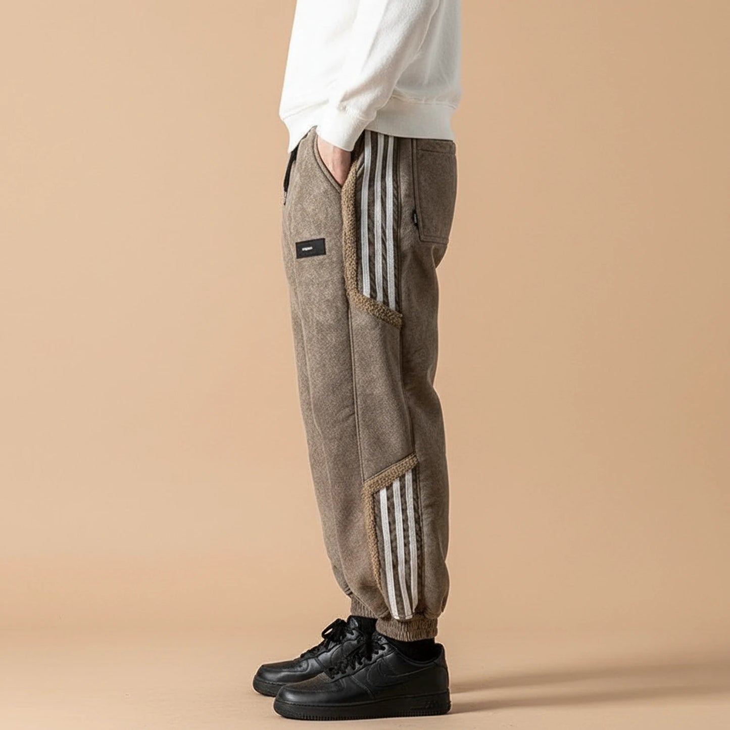 Men's Relaxed Fit Striped Pants