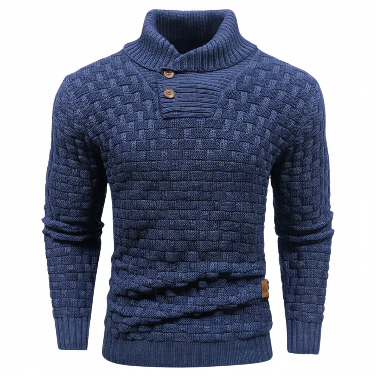 Men's Shawl Collar Winter Sweater