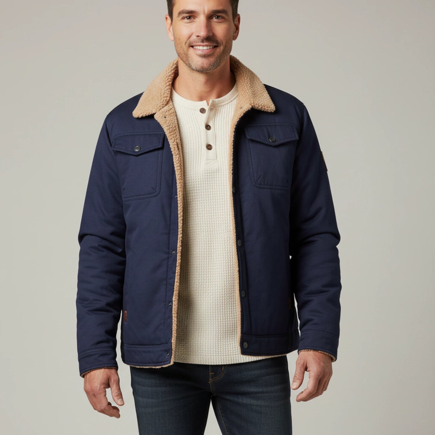 Men's Sherpa Collar Jacket image