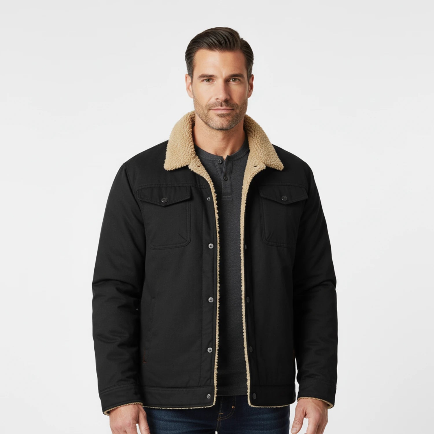 Men's Sherpa Collar Jacket image