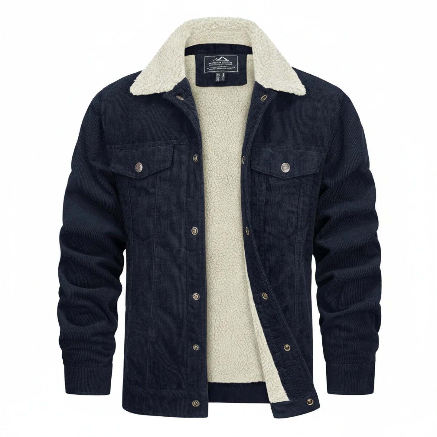 Men's Sherpa Lined Corduroy Jacket