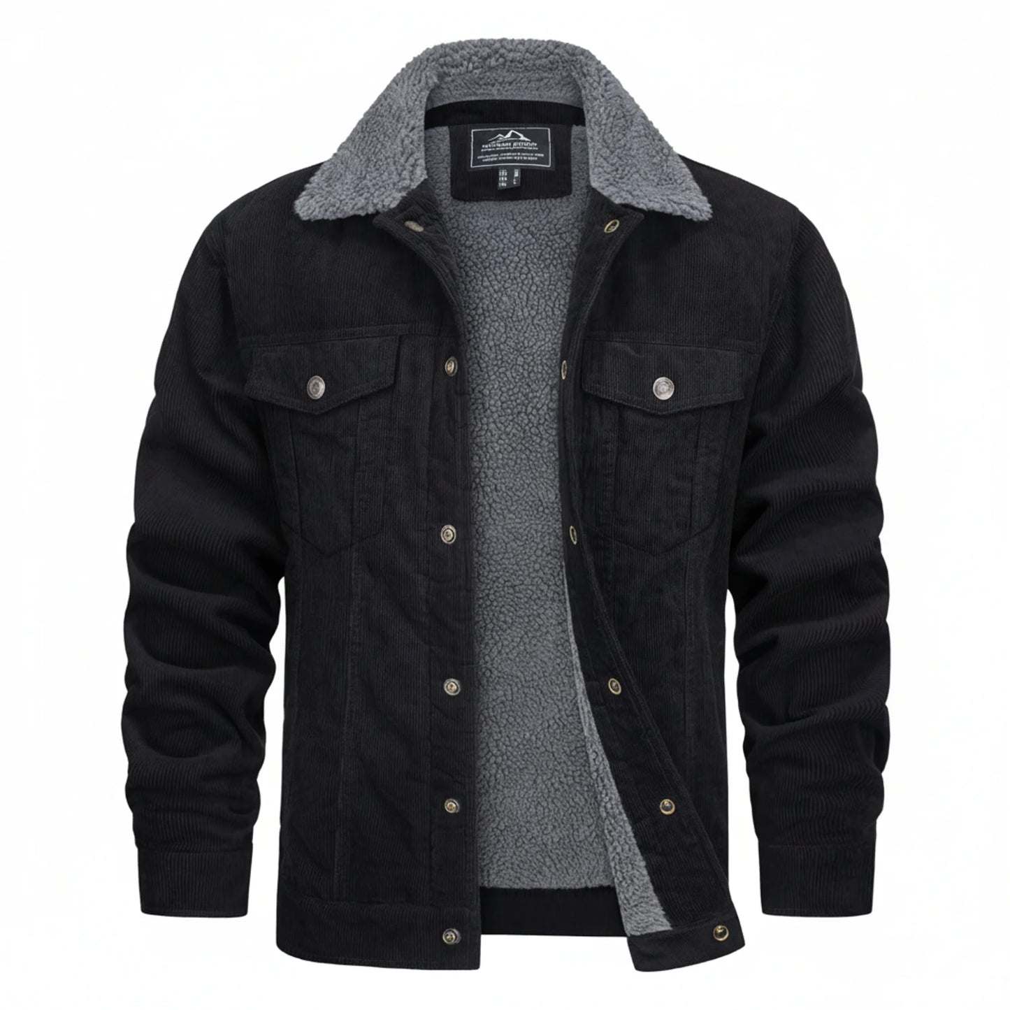 Men's Sherpa Lined Corduroy Jacket