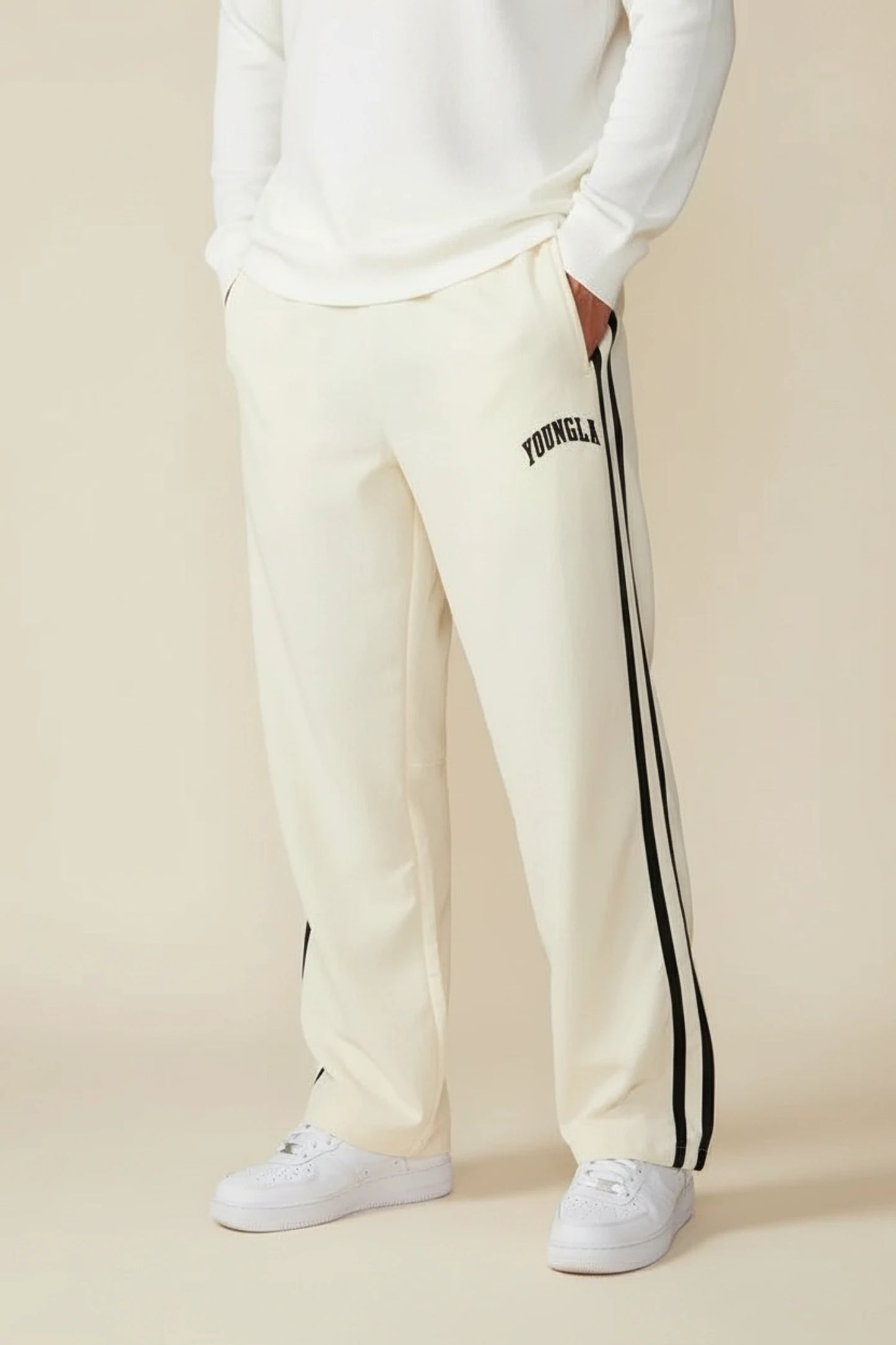 Men's Side Stripe Track Pants