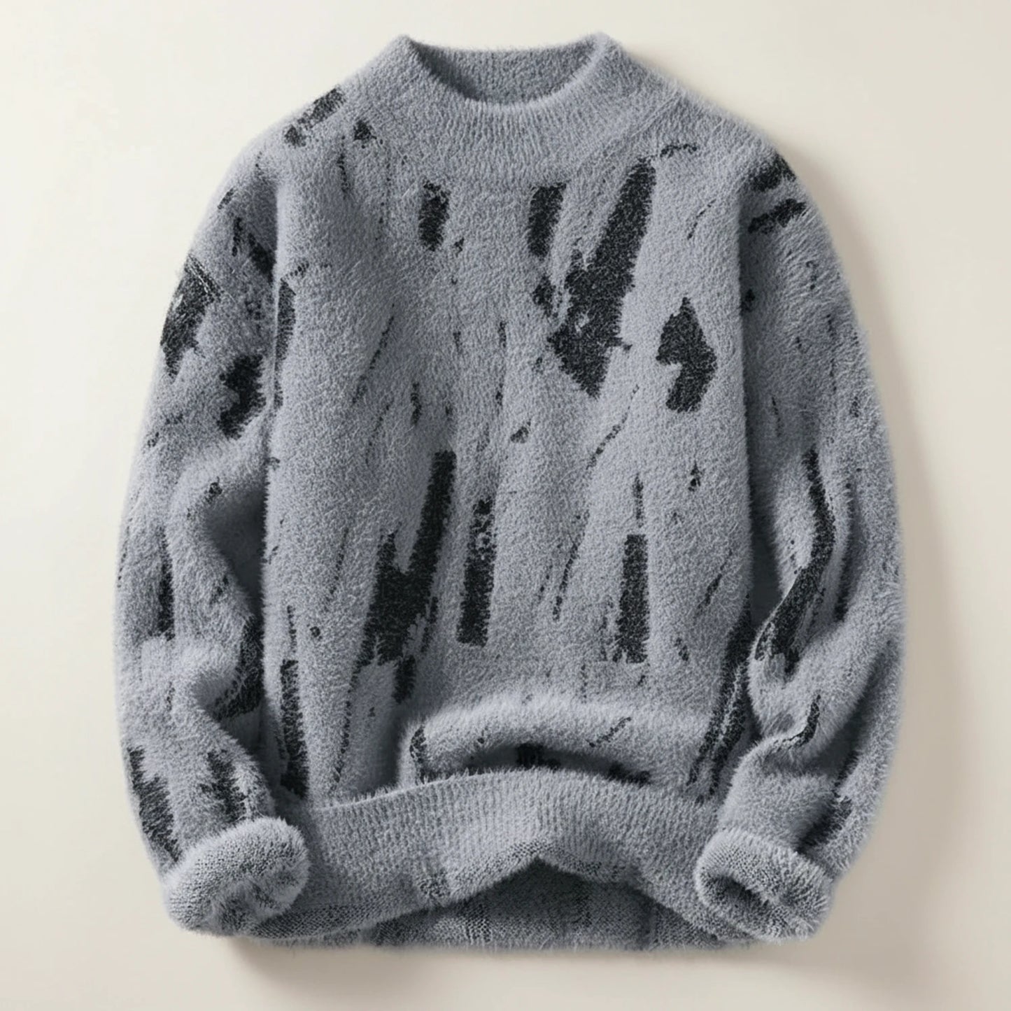 Men's Warm Patterned Sweater