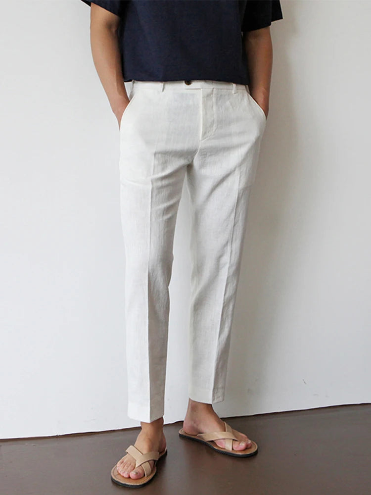 Men's Slim-Fit Dress Pants - Image 1