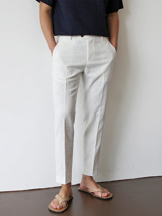 Men's Slim-Fit Dress Pants - Image 1