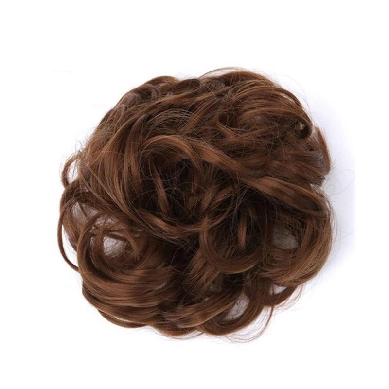 Messy Bun Fake Hair Scrunchie | Closora