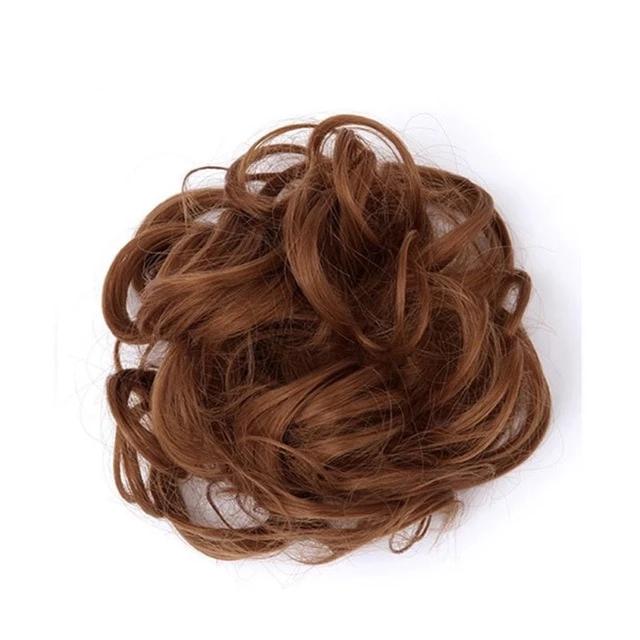 Messy Bun Fake Hair Scrunchie | Closora