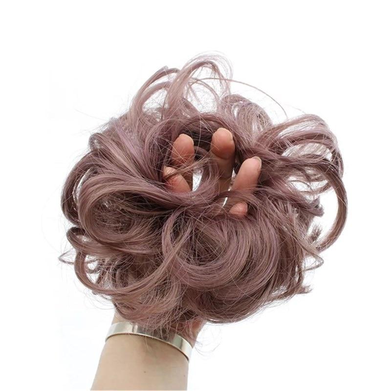 Messy Bun Fake Hair Scrunchie | Closora