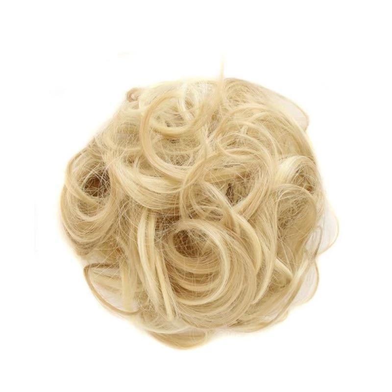 Messy Bun Fake Hair Scrunchie | Closora
