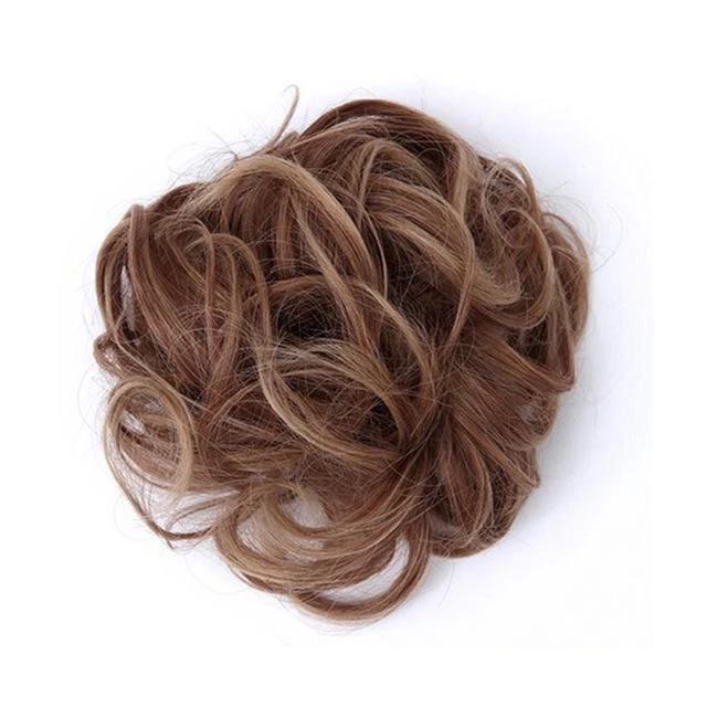 Messy Bun Fake Hair Scrunchie | Closora