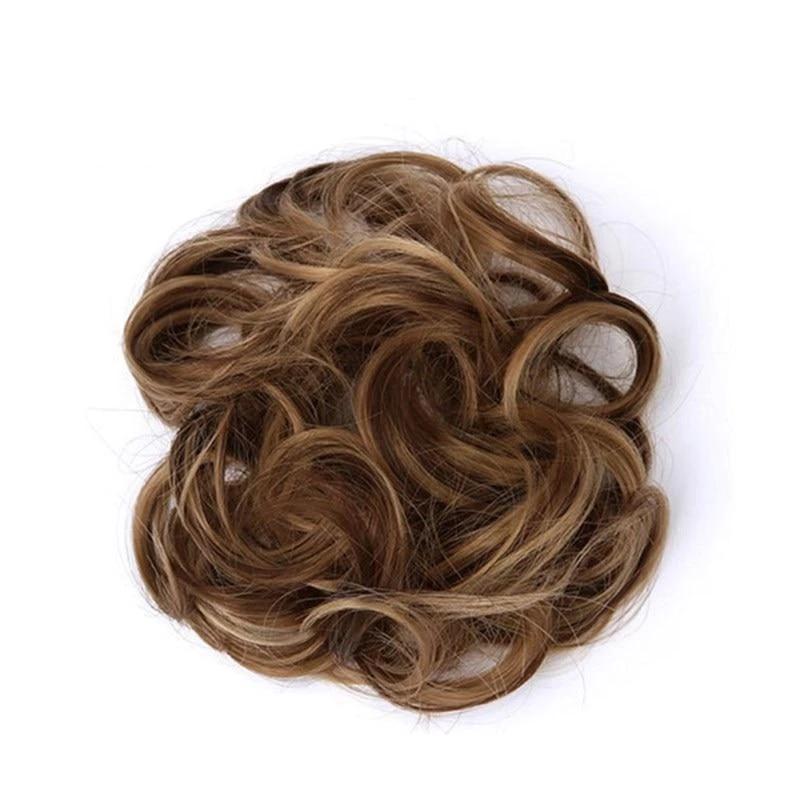 Messy Bun Fake Hair Scrunchie | Closora