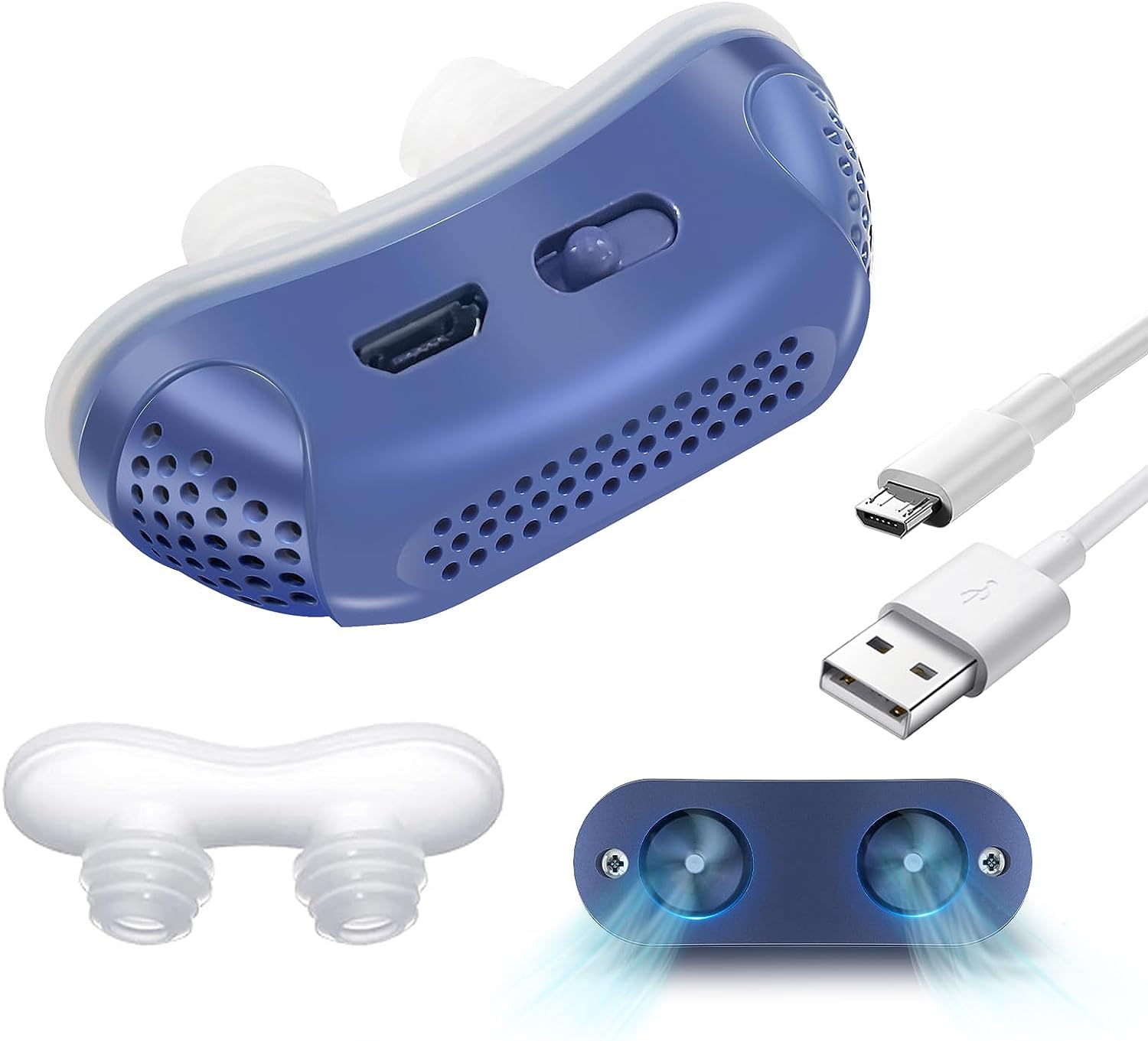 Micro CPAP Device - Anti-Snoring