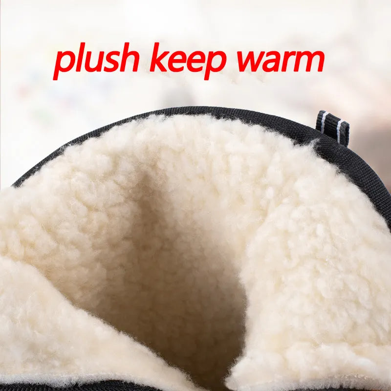 Mid-Calf Snow Boots - Warm Winter Boots