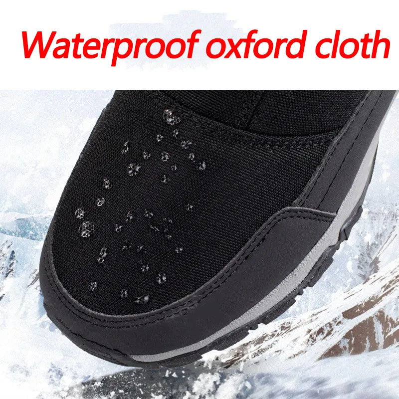 Mid-Calf Snow Boots - Warm Winter Boots