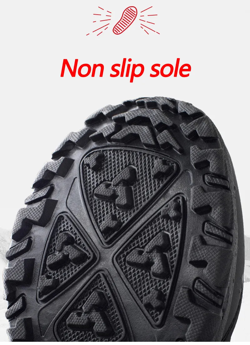Mid-Calf Snow Boots - Warm Winter Boots