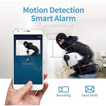 Mini Wireless Magnetic Security Camera with Audio/Video Live Feed