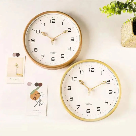 Minimalist Wooden Wall Clock