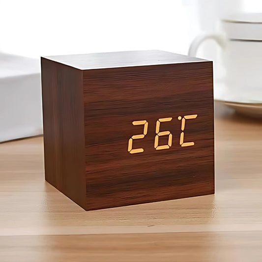 Modern Cube LED Clock