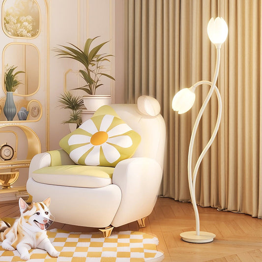 Modern Flower Floor Lamp with G9 Socket