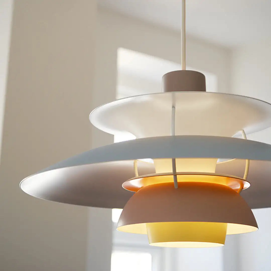 Modern LED Ceiling Light - Dimmable & Durable, Round, Acrylic Glass