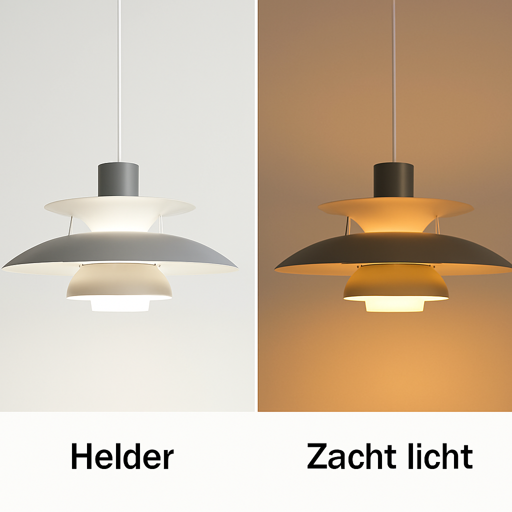 Modern LED Ceiling Light - Dimmable & Durable, Round, Acrylic Glass