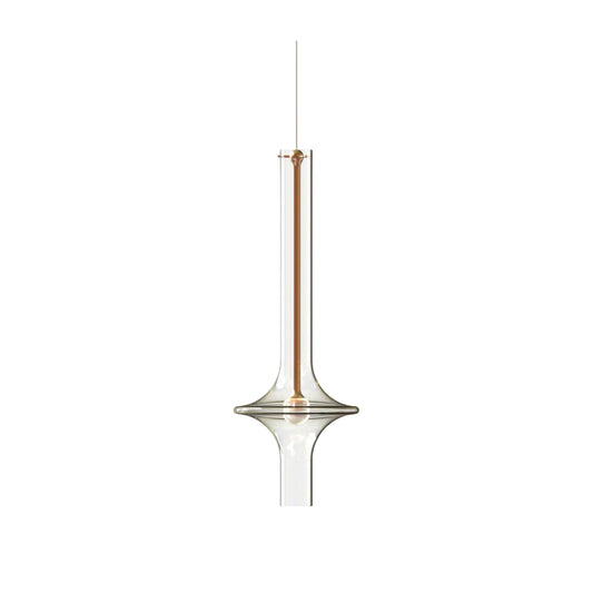 Modern LED Pendant Lamp Made of Glass and Iron – Adjustable Color Temperature, Ideal for Kitchen and Dining Room