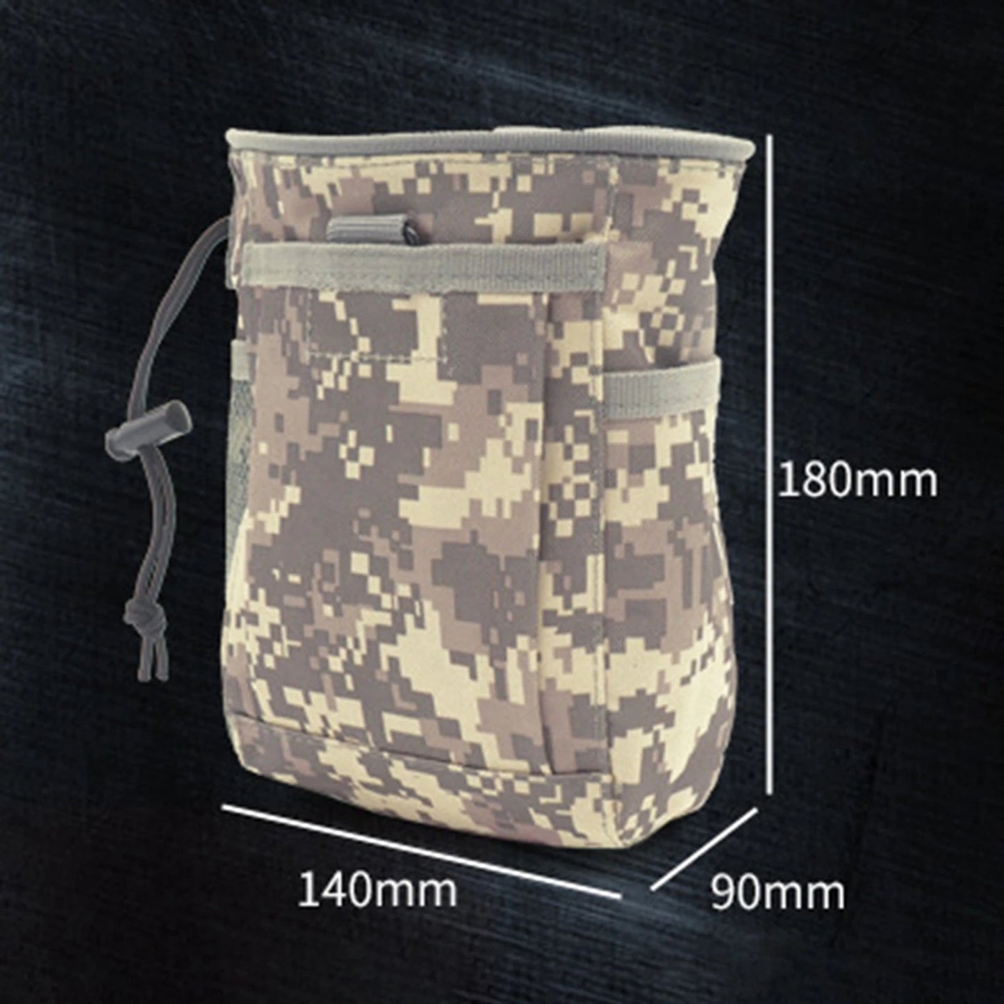 MOLLE Tactical Dump Pouch for Outdoor Utility & Gear Storage