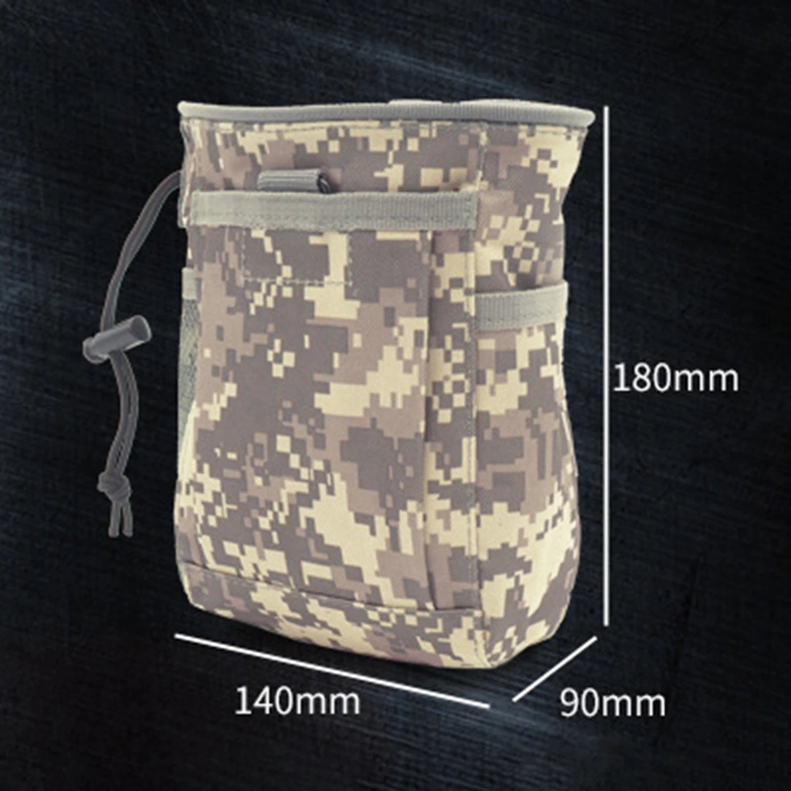 MOLLE Tactical Dump Pouch for Outdoor Utility & Gear Storage