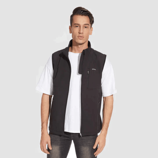 Men's Zip Up Vest - Image 1