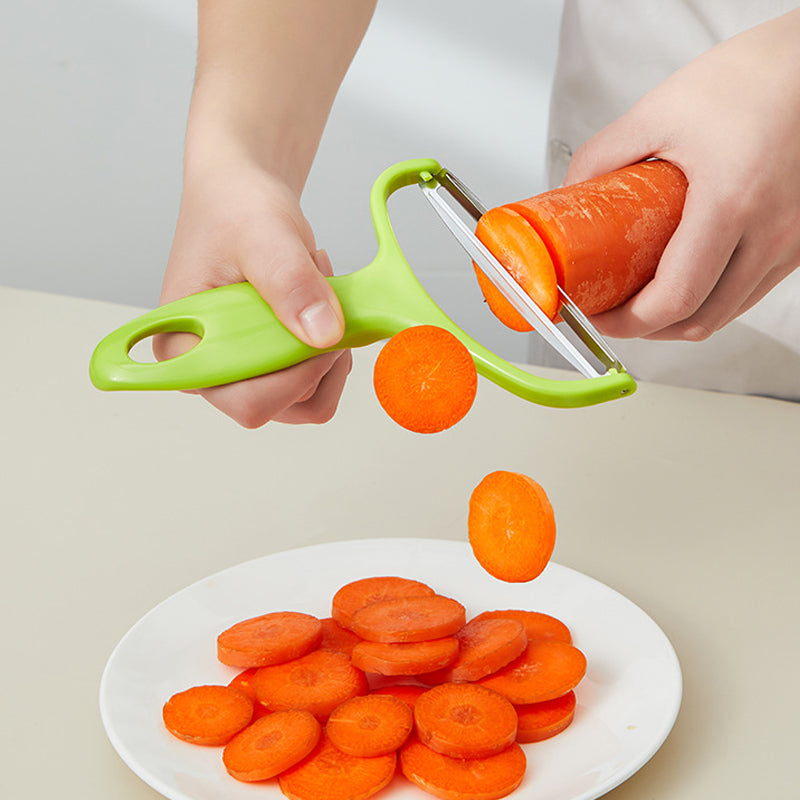 Multifunctional Extra-Wide Y-Peeler Made of Stainless Steel | Closora