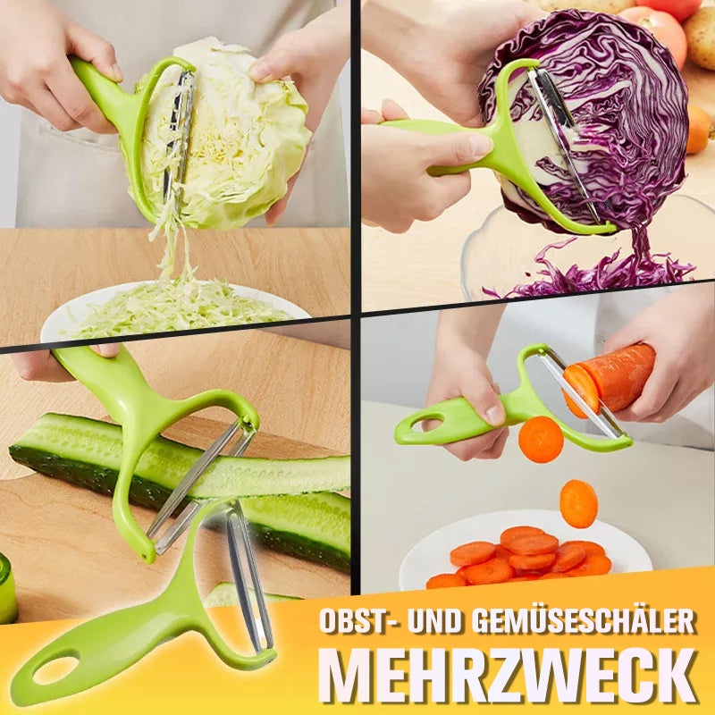 Multifunctional Extra-Wide Y-Peeler Made of Stainless Steel | Closora