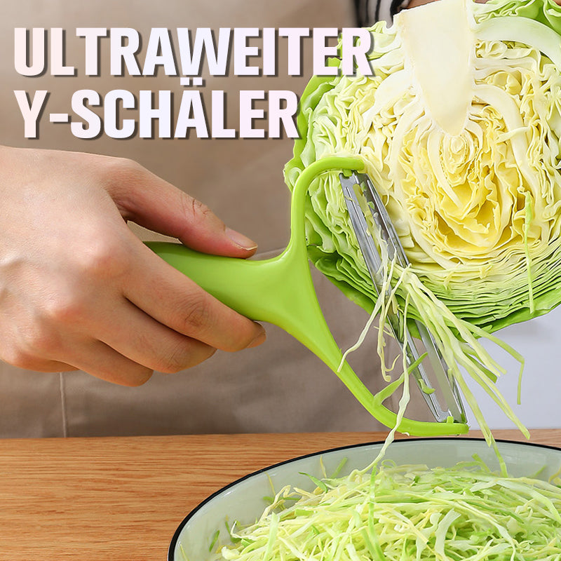 Multifunctional Extra-Wide Y-Peeler Made of Stainless Steel | Closora