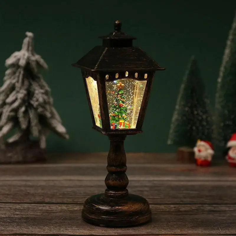 Musical Illuminated Christmas Lantern