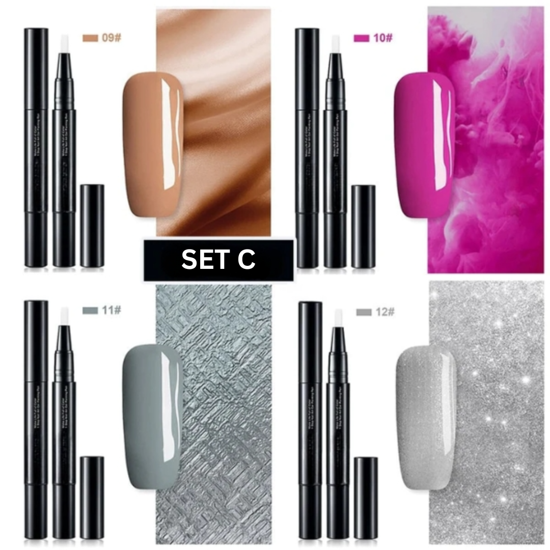 Nail Gel | Precise Nail Art with Gel Color | Quick Drying and Long Lasting | NailFlex