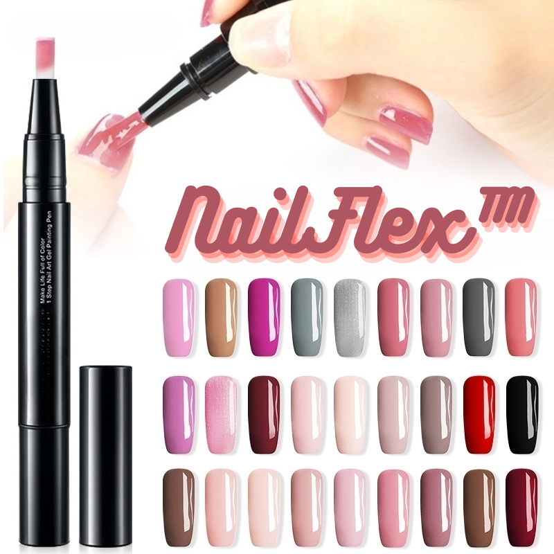 Nail Gel | Precise Nail Art with Gel Color | Quick Drying and Long Lasting | NailFlex