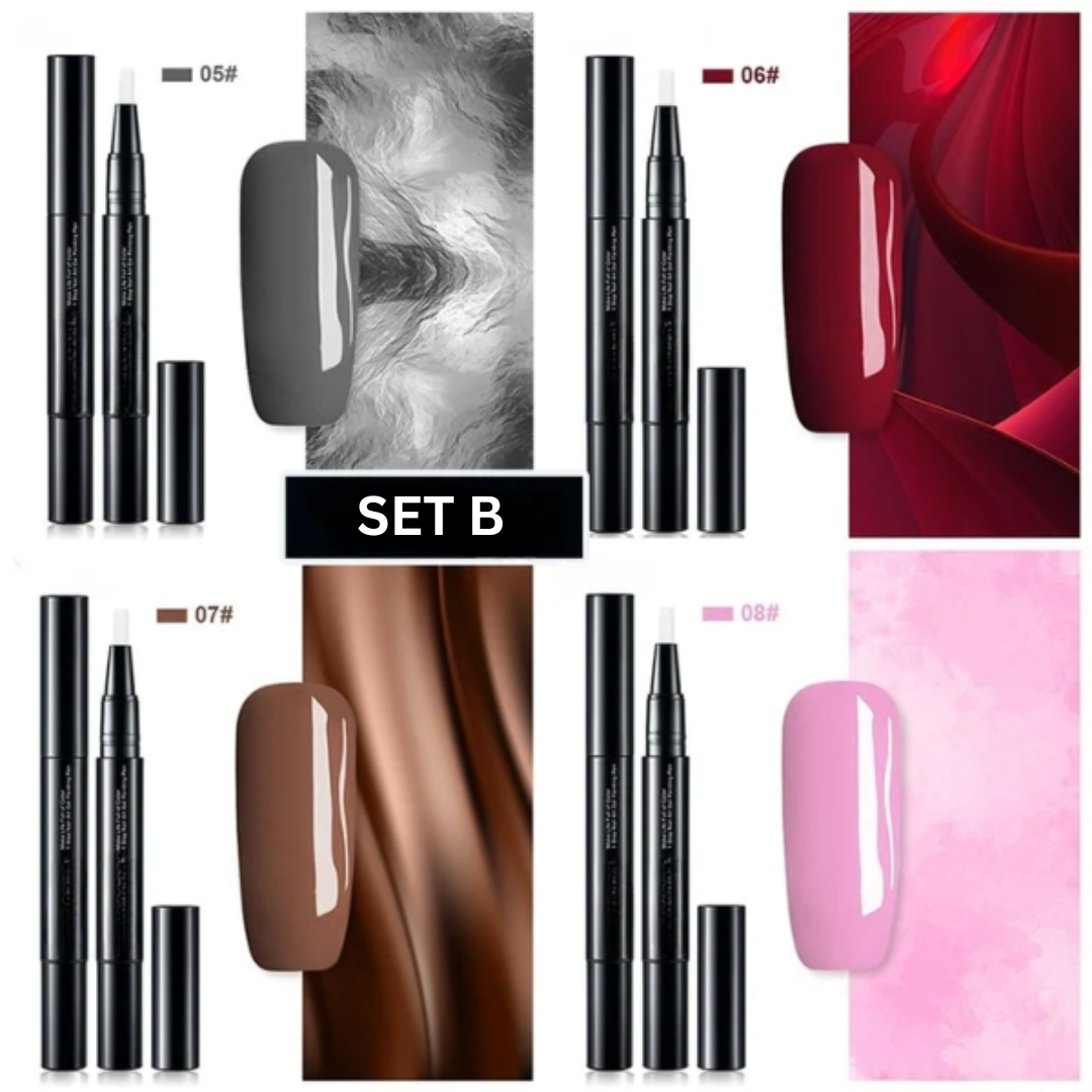 Nail Gel | Precise Nail Art with Gel Color | Quick Drying and Long Lasting | NailFlex