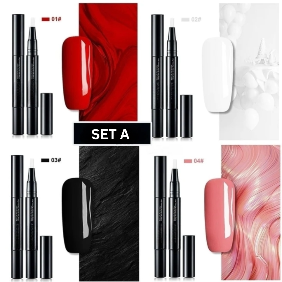 Nail Gel | Precise Nail Art with Gel Color | Quick Drying and Long Lasting | NailFlex