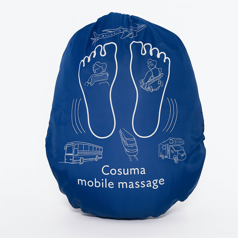 Neck Pillow with Built-in Massage - Perfect for Road Trips, Flights, etc.