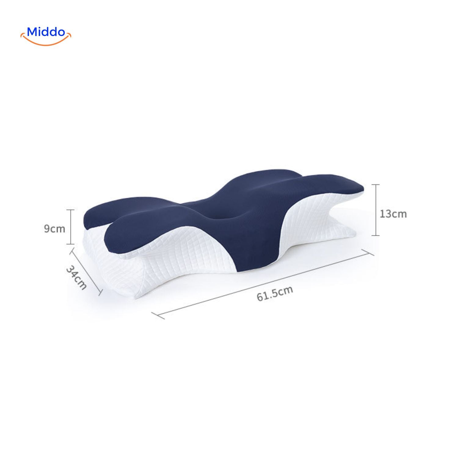 NeckRest™ Ergonomic Memory Foam Pillow – Supportive & Shape Retaining