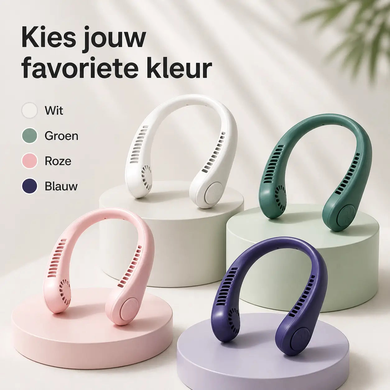NekFan™ - Portable Rechargeable Neck Fan for Instant Cooling!