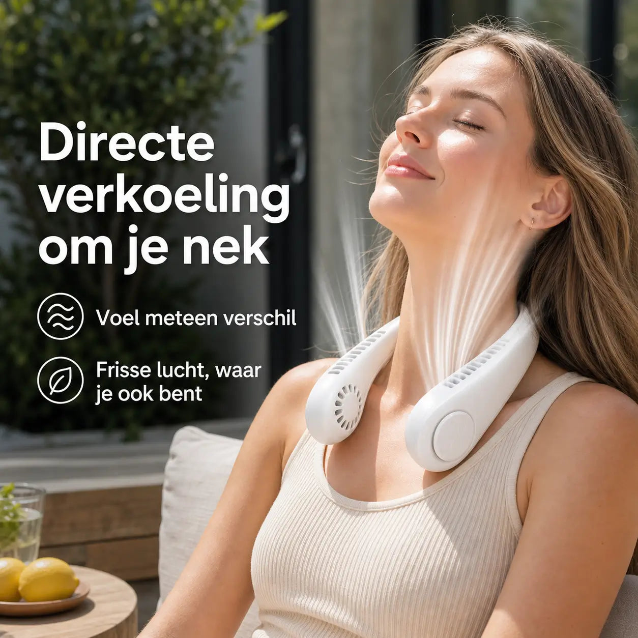 NekFan™ - Portable Rechargeable Neck Fan for Instant Cooling!