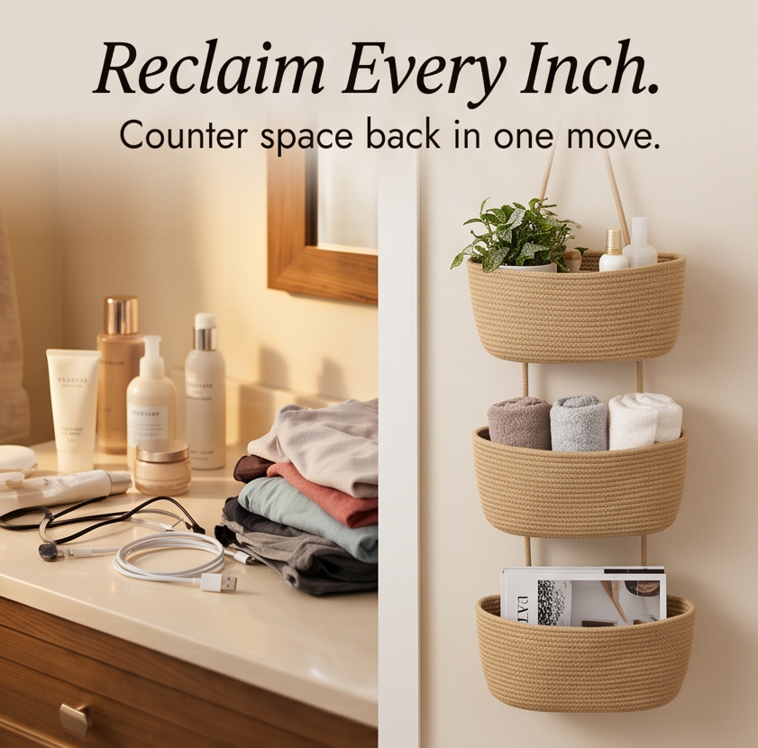Nestora™ 3-Tier Hanging Basket