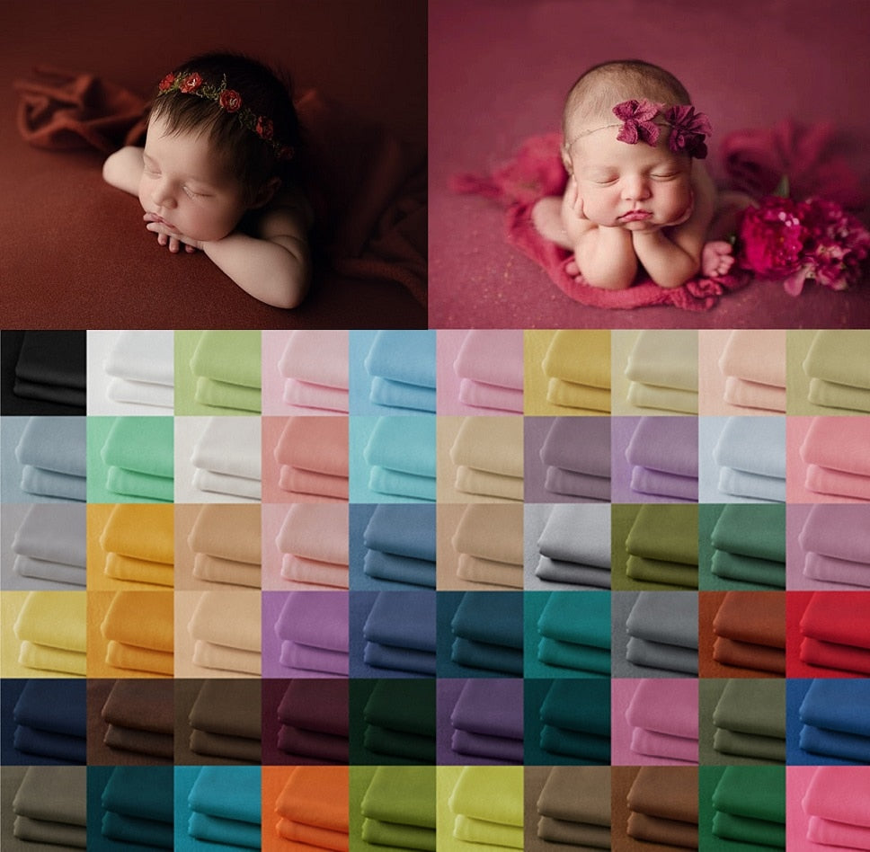 Newborn Baby Photography Wrap and Blanket Set
