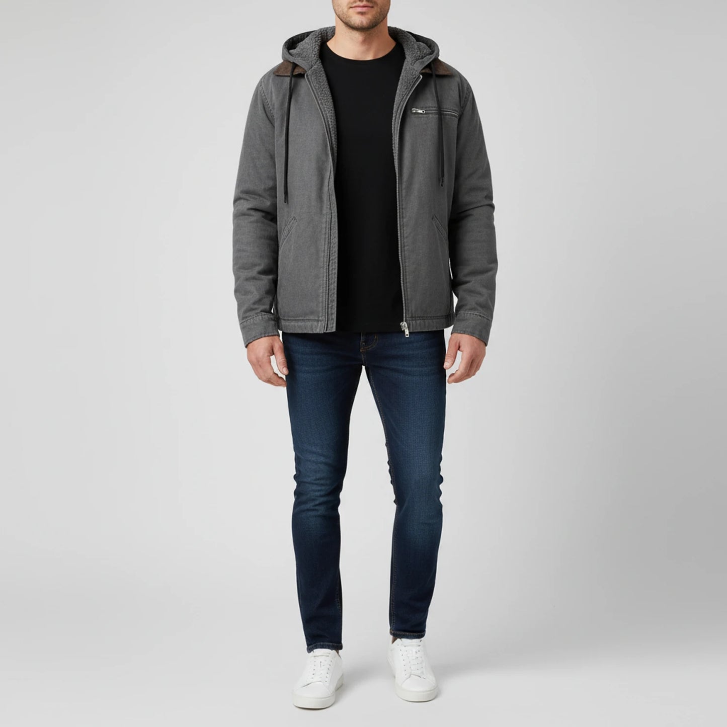 Men's Hooded Full-Zip Jacket