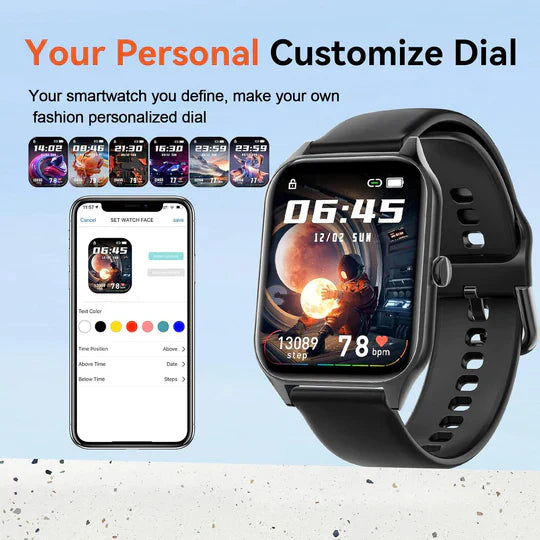 Non-Invasive Blood Glucose Smartwatch with Fitness Tracking