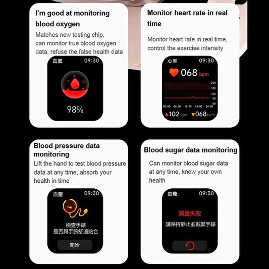 Non-Invasive Blood Glucose Smartwatch with Fitness Tracking