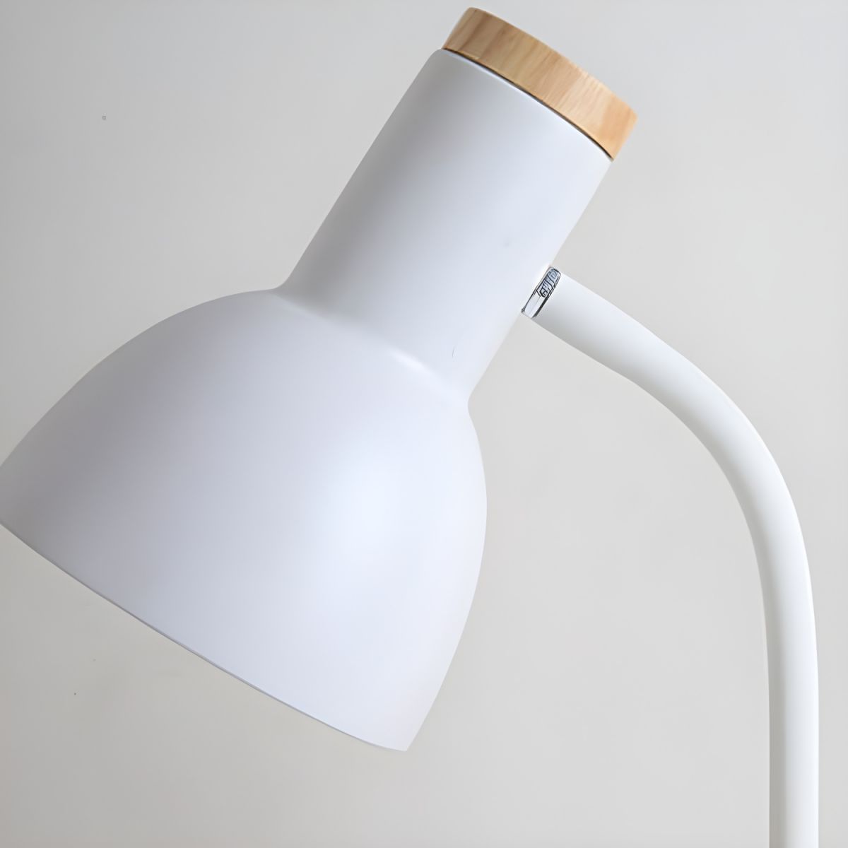 Nordic-Style Table Lamp with Wooden Base