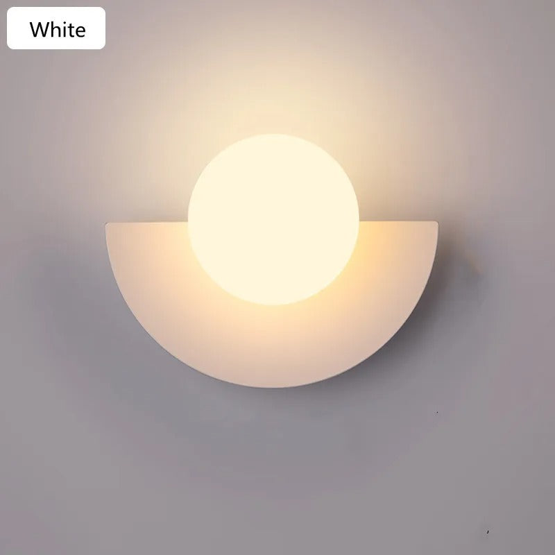 Nordic Wall Sconce Summit - Half-Circle Design - Modern Lighting