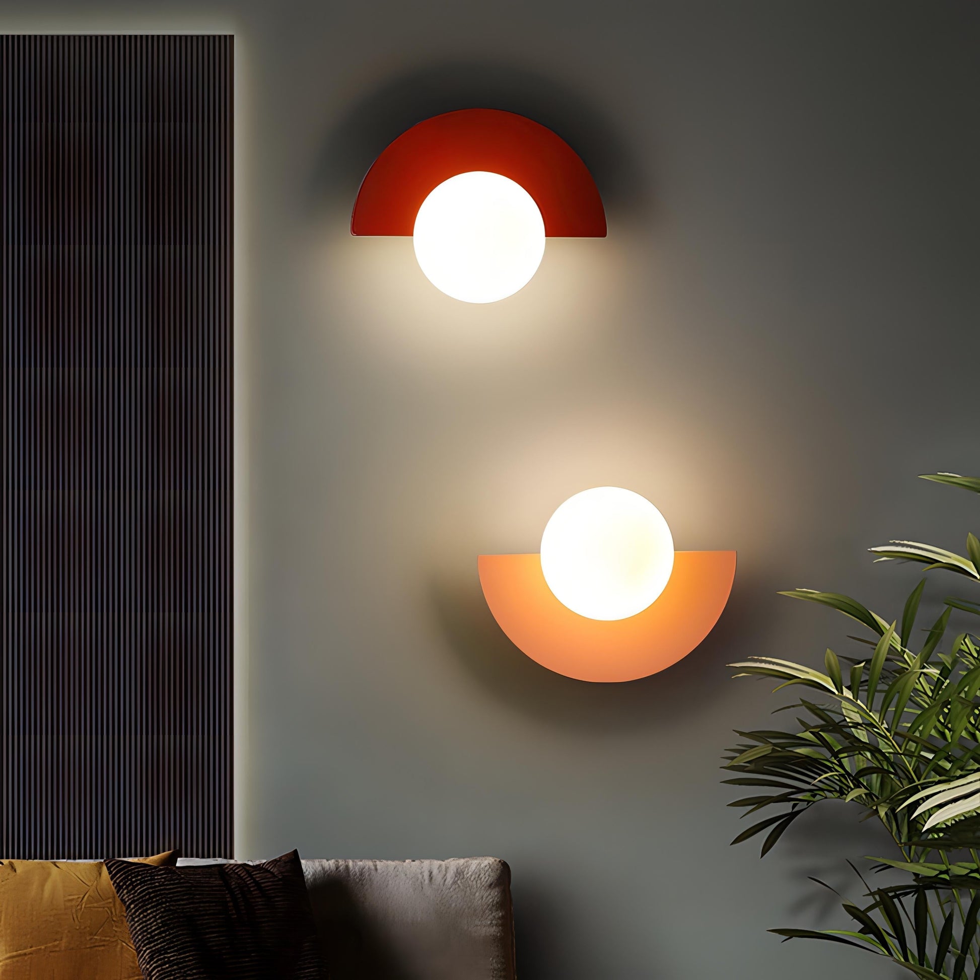 Nordic Wall Sconce Summit - Half-Circle Design - Modern Lighting